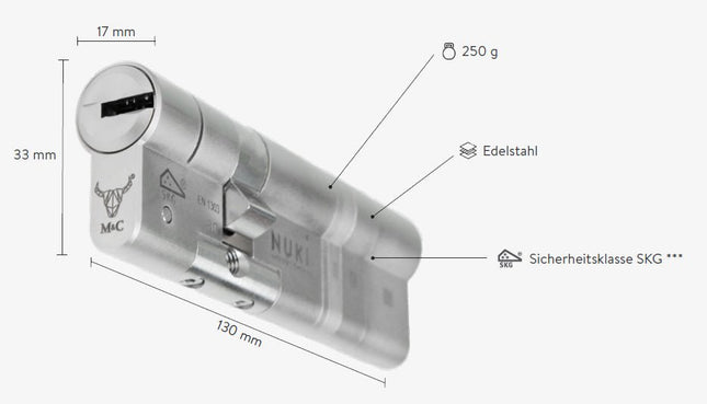 Nuki Universal Cylinder (2nd Gen) - NeueEnergie24