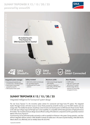SMA Sunny Tripower X 15 STP 15-50 - NeueEnergie24