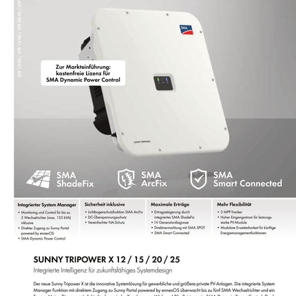 SMA Sunny Tripower X 25 STP 25 - 50 - NeueEnergie24