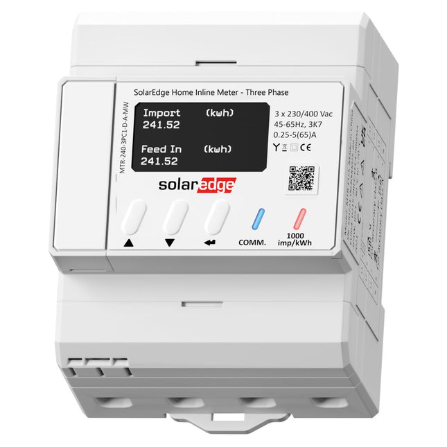 SolarEdge Inline Energy Meter mit Energy Net, 1PH/3PH 230/400V, 65A - NeueEnergie24