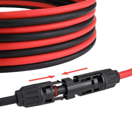 Solarkabel Verlängerungskabel 4mm² Paar - NeueEnergie24