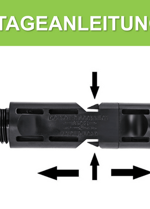 Solarstecker Hülse Buchse Kupplung passend für MC4 EVO2 - NeueEnergie24