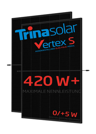 TRINA Vertex S TSM-DE09R.05 420W Full-Black - NeueEnergie24
