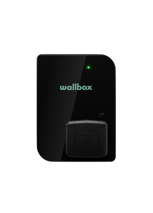 Wallbox Cuivre SB (22Kw / Prise Volet / Type 2 / Noir)