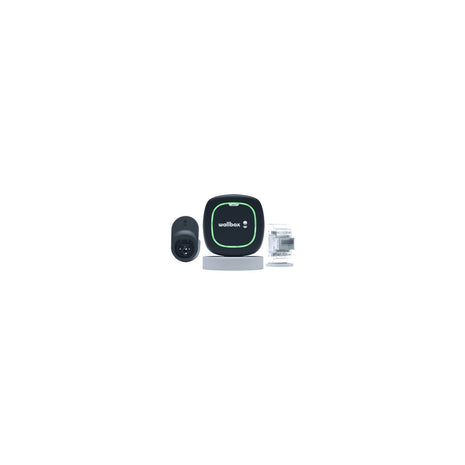 Kit Wallbox Pulsar Max PLP2 (22Kw / 5 mètres / Type 2 / Noir) &amp; Power Meter (3PH) &amp; Dock